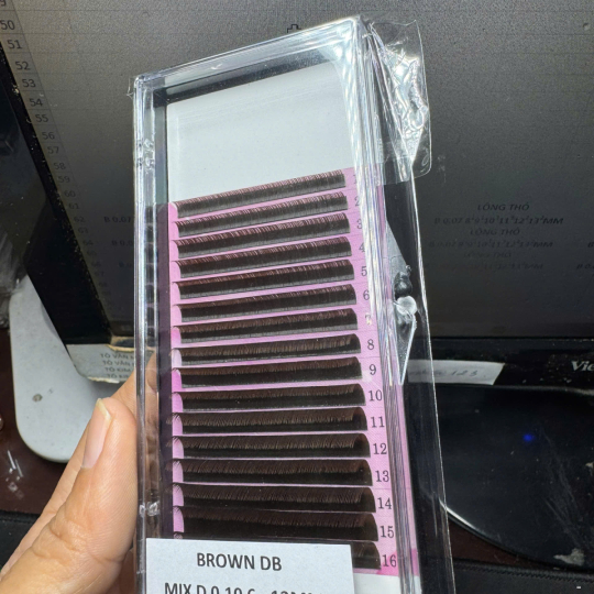 Individual Volume Lashes D 0.10 16 Lines