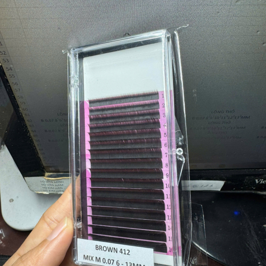 Individual Volume Lashes M 0.07 16 Lines