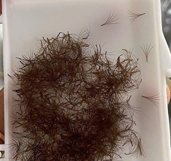 Premade Fan 5D Brown